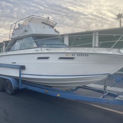 !!! 1978 SEA RAY SEARAY SRV 240 SEDAN BRIDGE FLYBRIDGE 24FT CABIN !!!