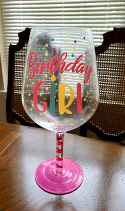 Big birthday glass