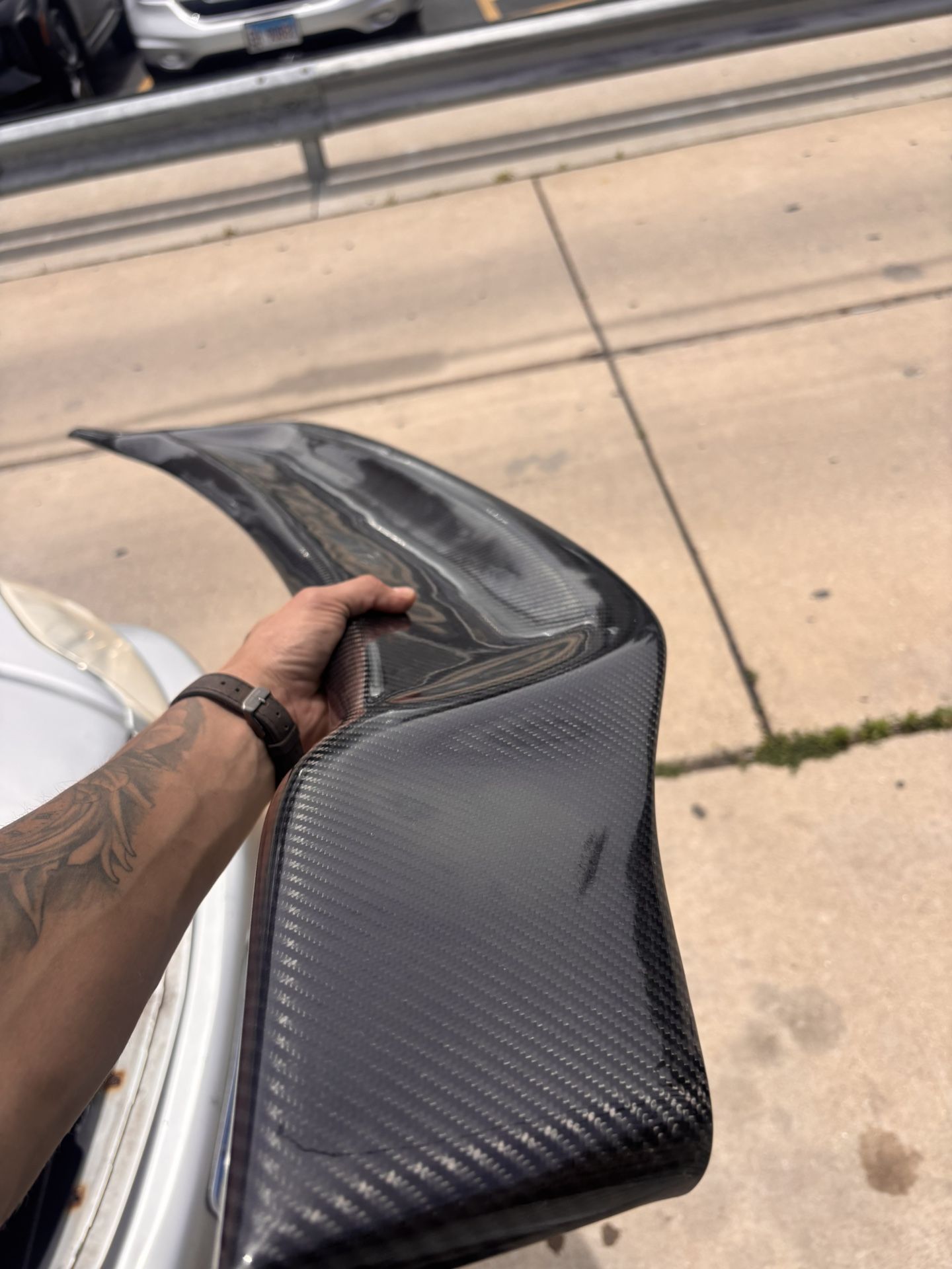 1(contact info removed) civic carbon fiber wing