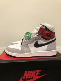 Jordon 1 Retro High Authentic- Smoke Grey (GS) 6 Y/ 7-7.5 Women