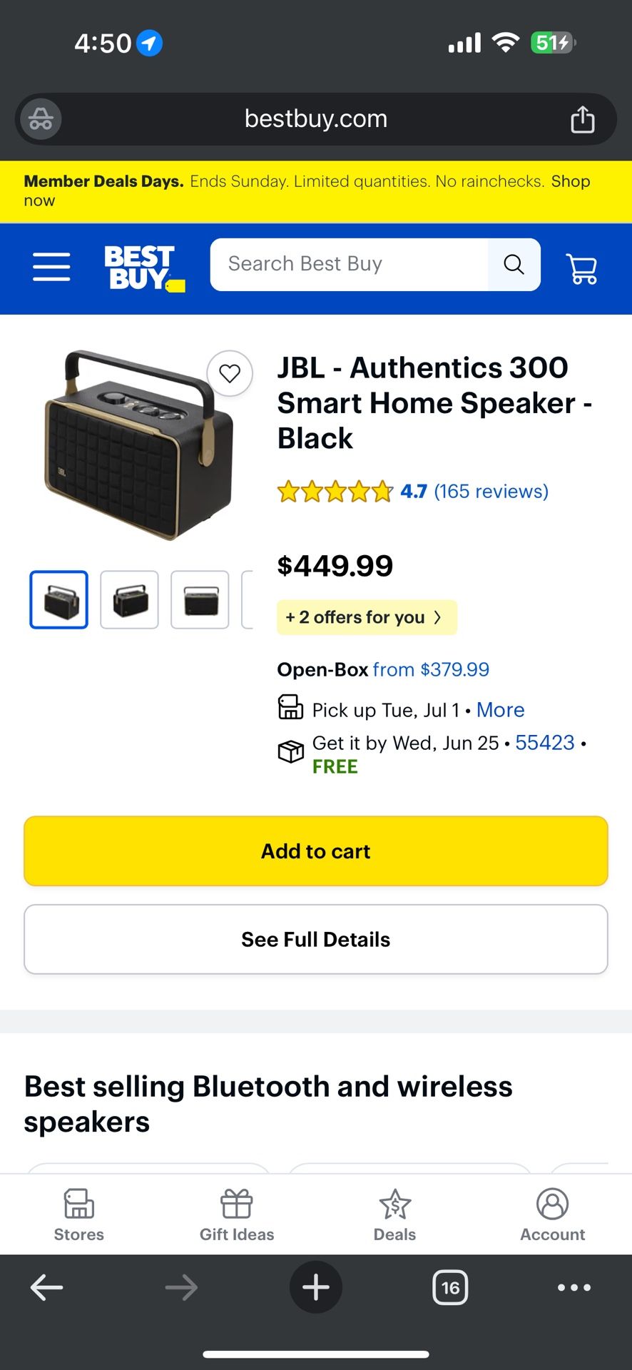 JBL Speaker