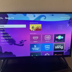 TCL Roku 32 Inch Smart TV with Remote