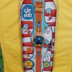  Dr.Seuss Cat In The Hat Kids Wristwatch