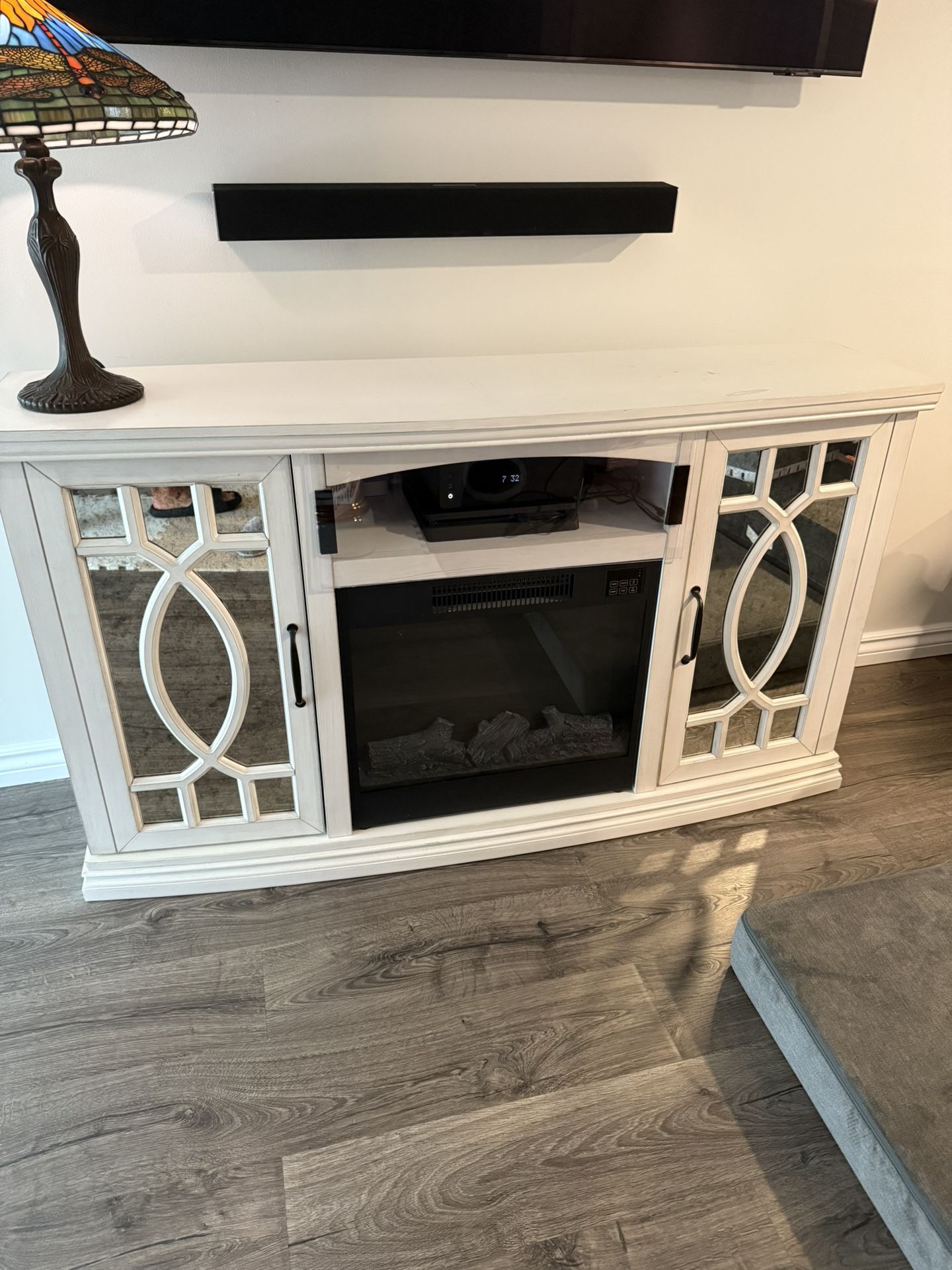 Electric Fireplace With Heater
