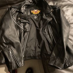 Woman’s Harley Davidson Leather Jacket