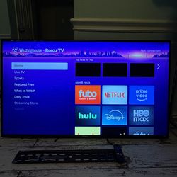 (westinghouse roku tv 48 inch ) 230$ what im asing for 150 the lowest work wth me.