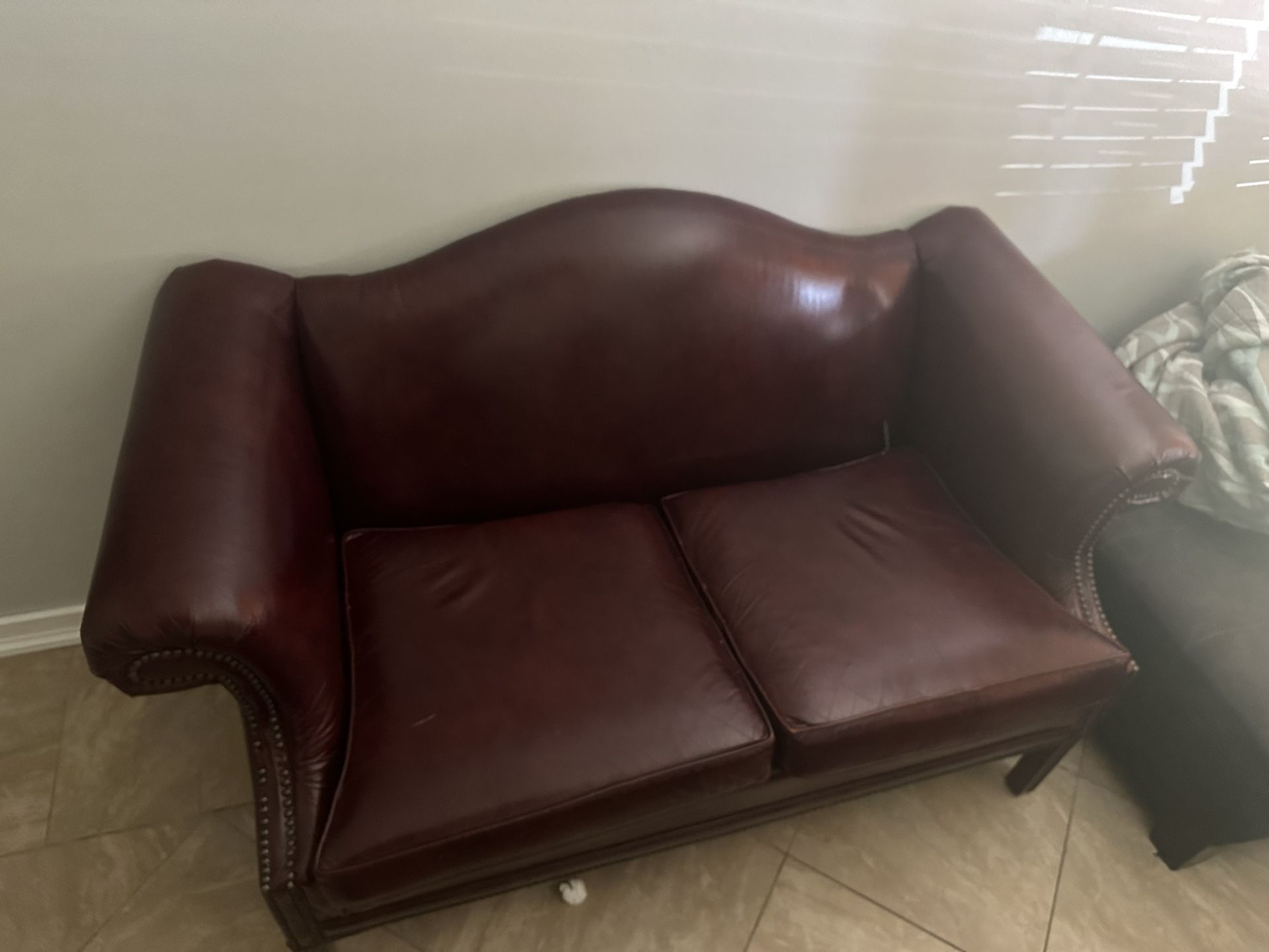 Leather Couch