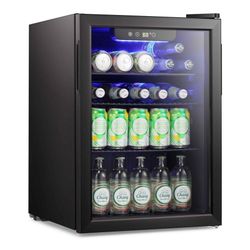 2.6 Cu.ft Wine Cooler/Cabinet Beverage Refrigerator