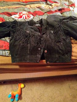 Wilson's swear leather coat