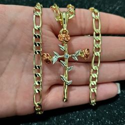 Cross With Roses 🌹