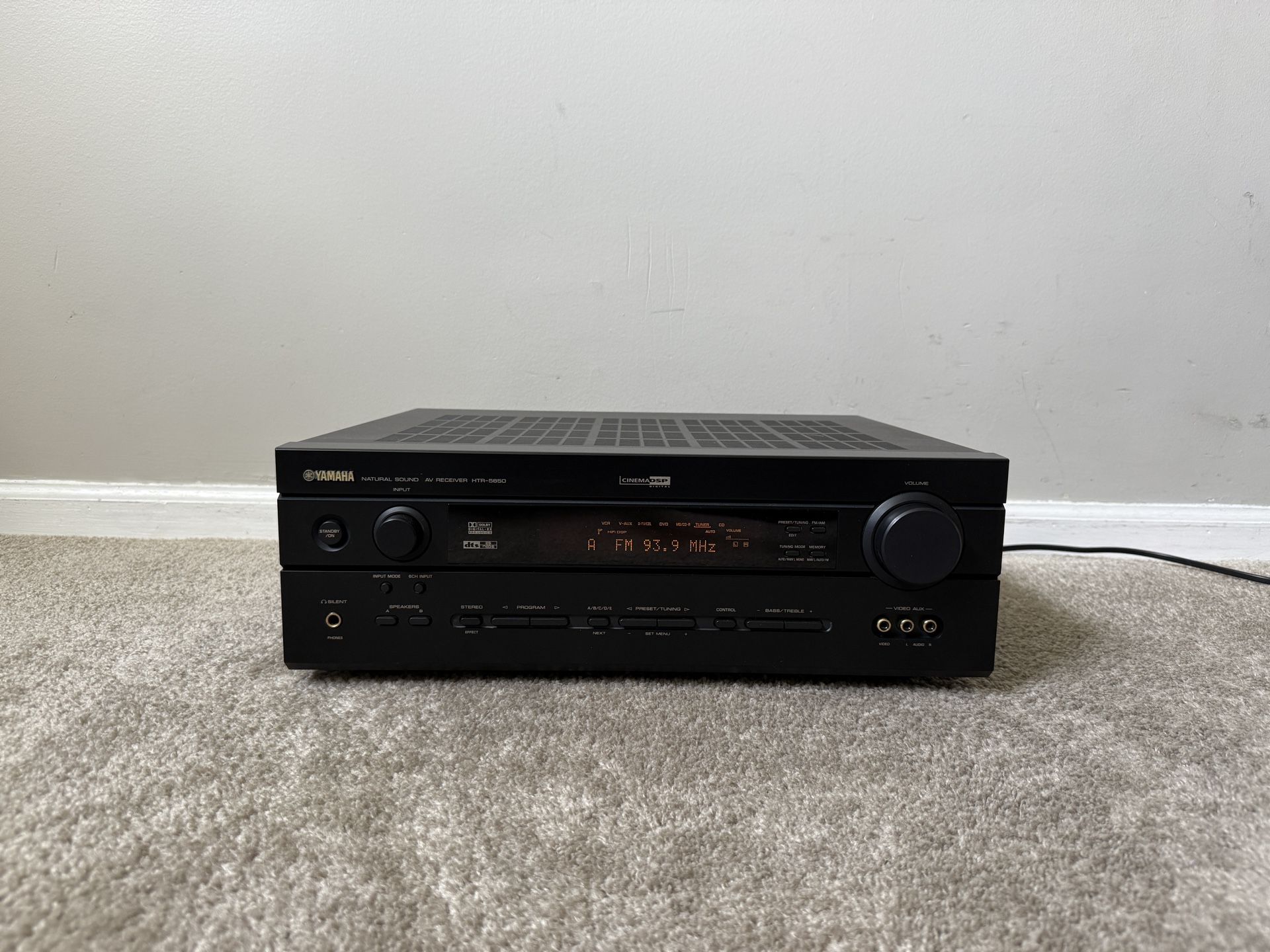 Yamaha HTR-5650 5.1 Home Theater Surround Receiver