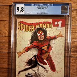 Spider-Woman #1 CGC Graded 9.8