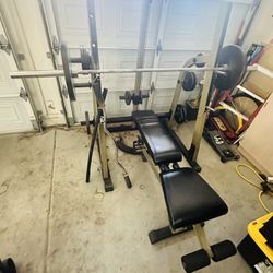 Weight Bench With Weights