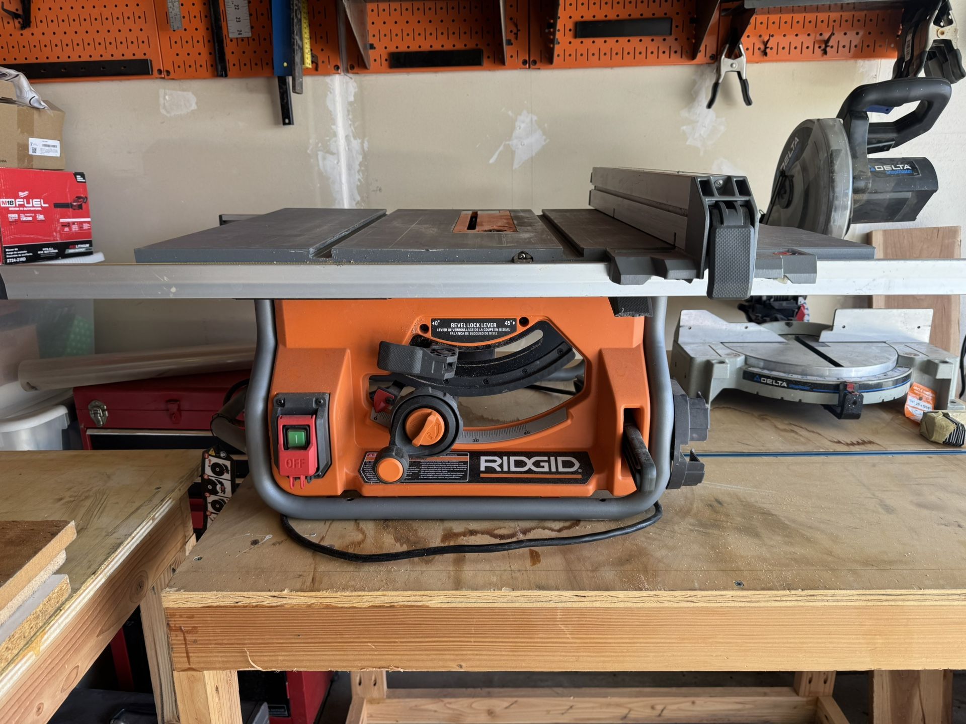 Ridgid Table Saw