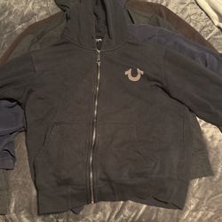 True Religion Zip up Hoodie