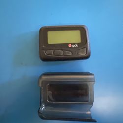 Sun Telecom T5 Spok Black 1-Way Alpha Numeric Encrypted Secure Pager