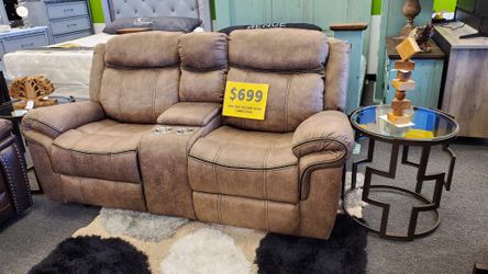 Smart loveseat recliner
