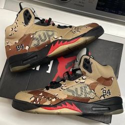Supreme Jordons Camo