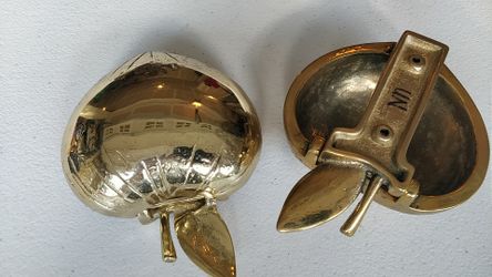 Apple door knockers - brass - Pottery Barn
