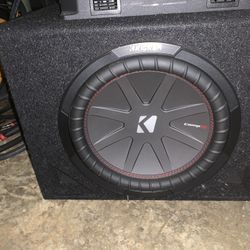 Kicker 12 Inch Subwoofer