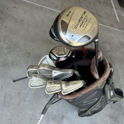 King Cobra Golf Clubs In a Callaway Bag TaylorMade Putter 