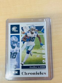 Ceedee Lamb rookie card