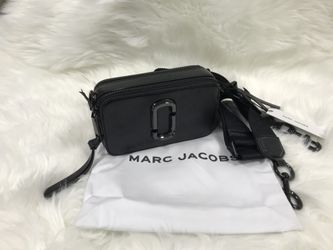 Marc Jacobs Colorblock Snapshot Crossbody Bag  Black