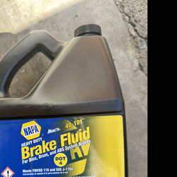 NAPA Brake Fluid Mac's DOT 4 Brake Fluid - 1 gal