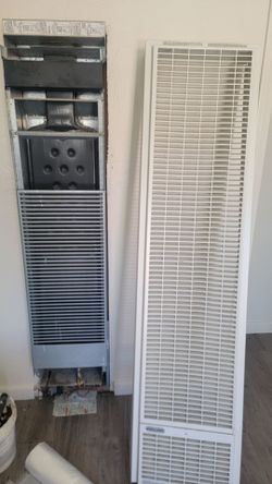 Wall gas heater