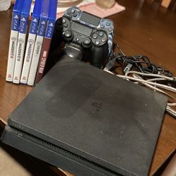 PS4 Great Condition GAMES + CONTROLLERS 