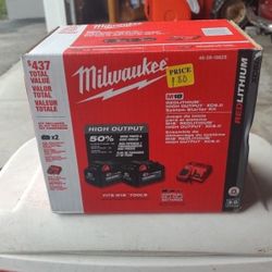 Milwaukee M18 High Output 6.0 Battery Starter Kit
