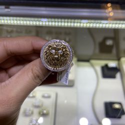 10k Gold Real Diamond Men’s Ring (1/3 Ctw) For A Good Price!!