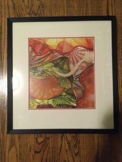 Chihuly glass photography framed and matted photos