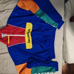 Forever 21 Honda Racing Jacket Size Large 