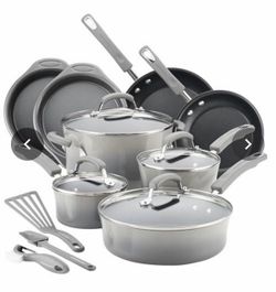 NEW 15pc Rachel Ray NonStick Cookware Set