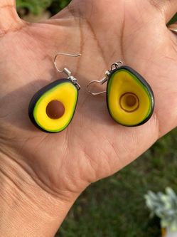 Avocado Dangle Earrings