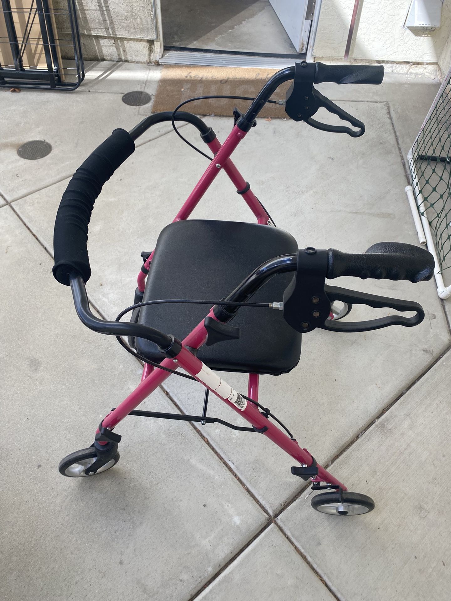 Rolling Walker With Seat