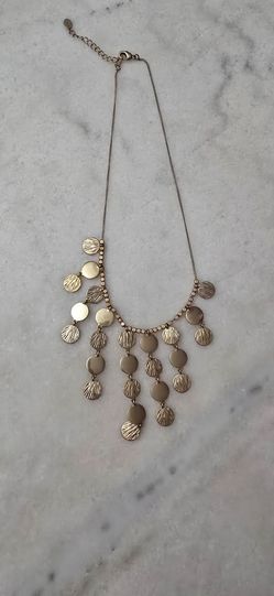 18 inch gold tone neclace