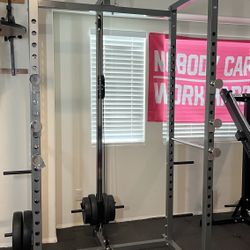 Squat Rack + Pull up Bar