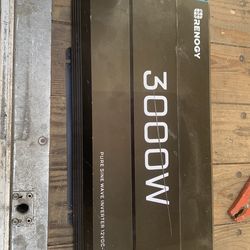 RV inverter 3000 w pure sine wave