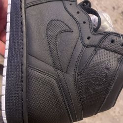 Jordan 1 DS Perforated Blk Brand New OG Box!!!