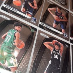 Set Of Panini Prizm Rookie Cards 