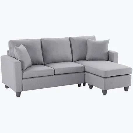 Three Seater Sofa + Ottoman