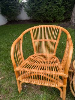 Anthropologie Rattan Chair