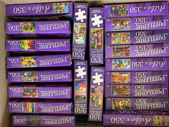 350 piece Puzzles—20 boxes