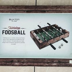 Buxton Tabletop Foosball New