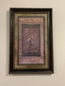 FRAMED ARTWORK/ 46”X30”/ WAS $229/ NOW ASKING $45