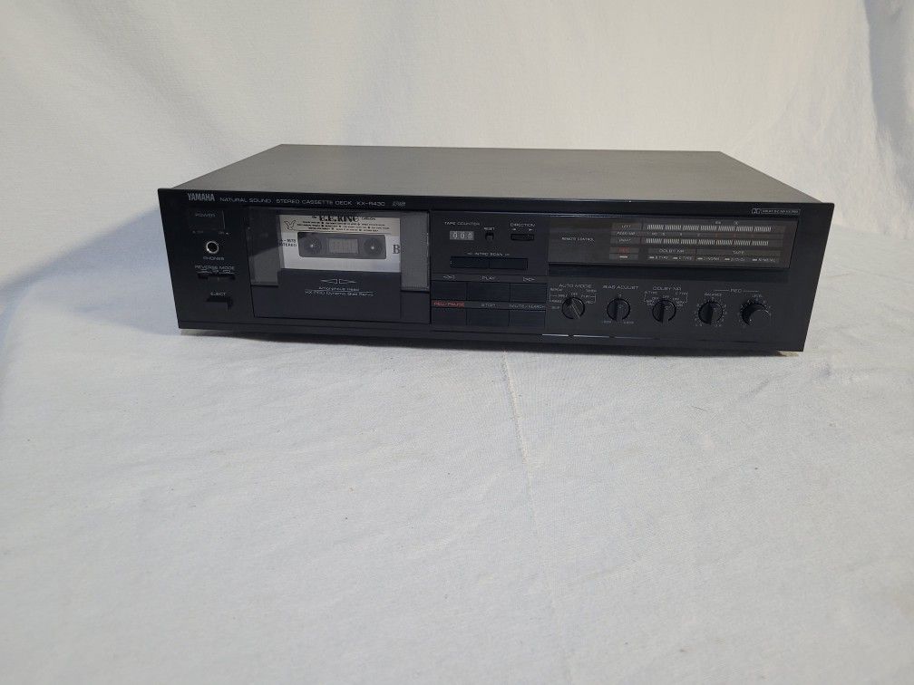 Yamaha KX-R430 Stereo Cassette Recorder/Player- Japan