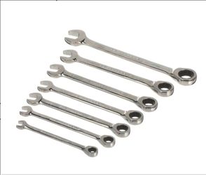 "NEW!" 7 Piece SAE Ratchet Wrench Set - Power Torque GM4729