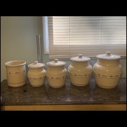 Longaberger Canister Set 4 Piece